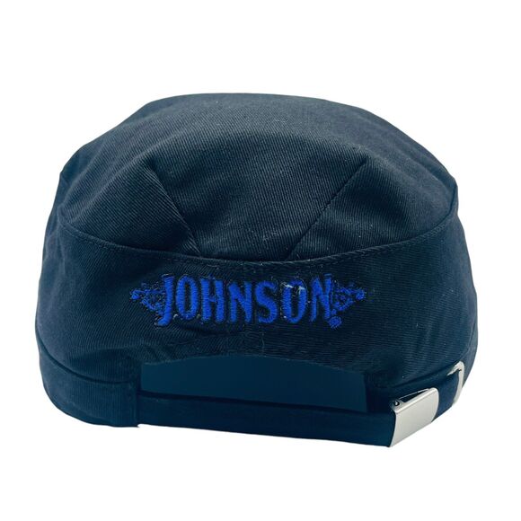 Vintage Jimmy Johnson #48 Cadet Military Army Black Strapback Hat NASCAR Lowes - Picture 3 of 5